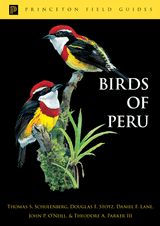 Birds of Peru book cover