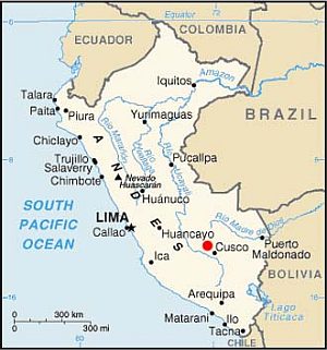 Peru map